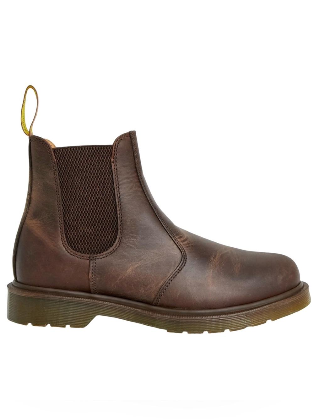 Dr. Martens Crazy Horse Leather Chelsea Boots Brown Men’s 8 NWT NWOB